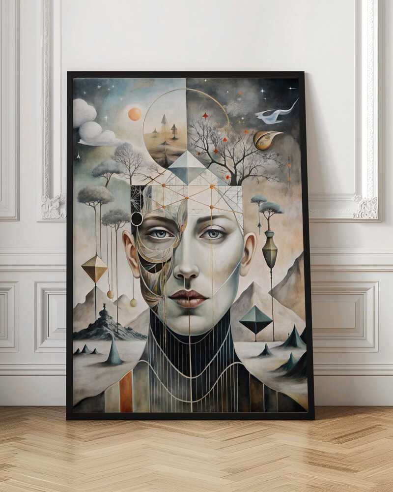 Wall art The Divided Self