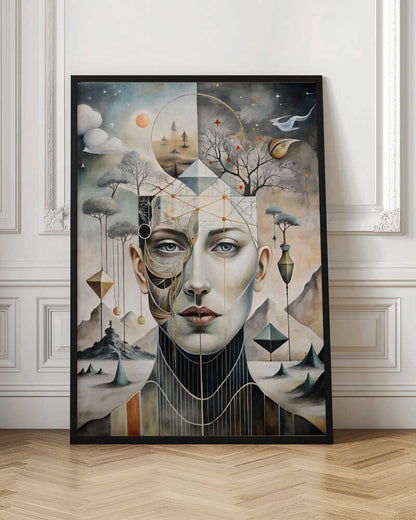 Wall art The Divided Self