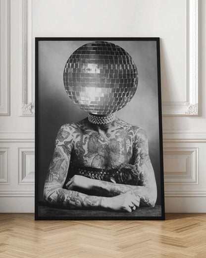 Wall art DISCO VINTAGE PORTRAIT