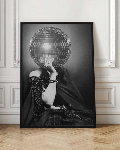 Wall art DISCO VINTAGE WOMAN