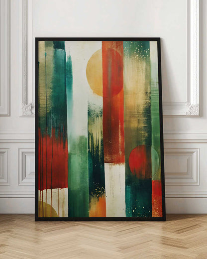 Wall art Chromatic Cascade