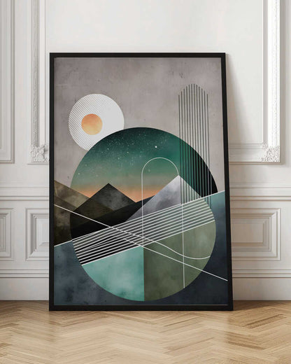 Wall art Celestial Geometry