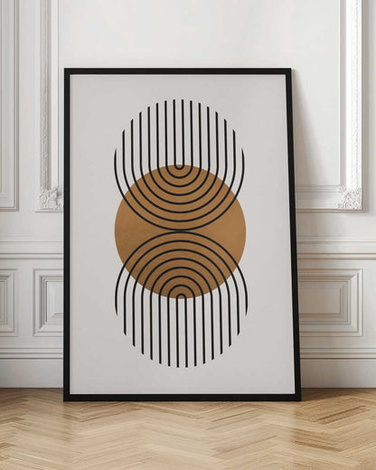 Wall art Art with circles 1