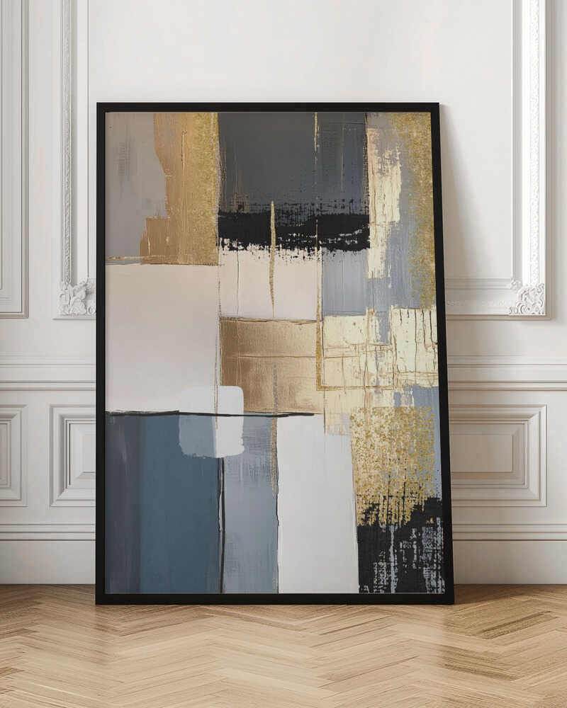 Wall art Golden Greys 2