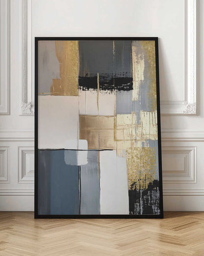 Wall art Golden Greys 2