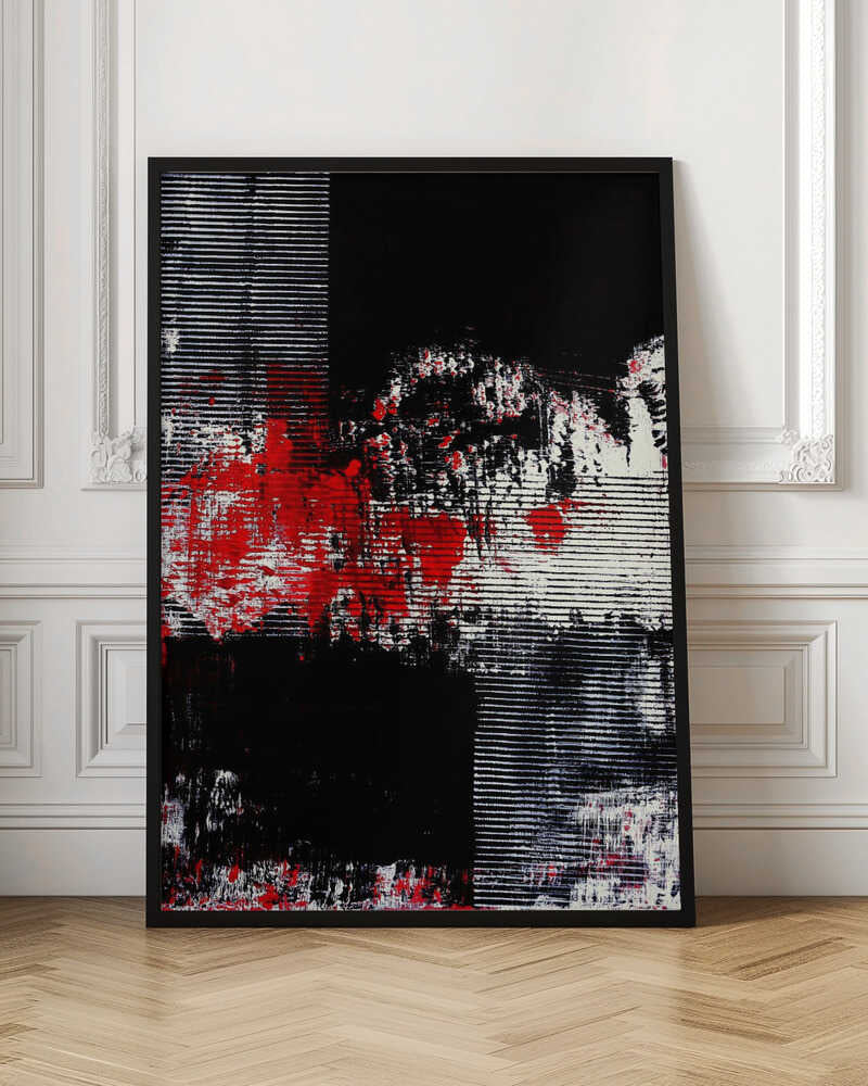 Wall art Crimson Echoes