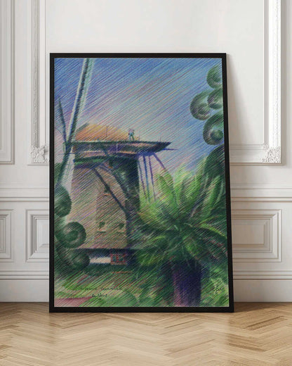 Wall art Nieuwe Veenmolen - 23-09-18