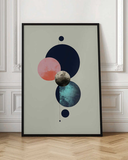 Wall art Moon Planet Equinox