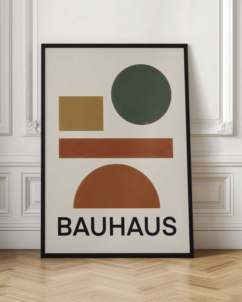 Wall art Bauhaus Geometric minimal 04