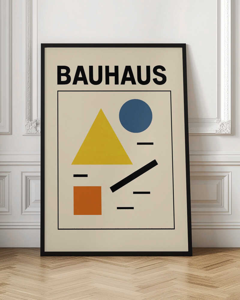 Wall art Bauhaus minimalist 06
