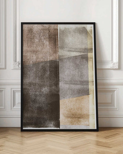 Wall art Earth Tones Texture Shapes