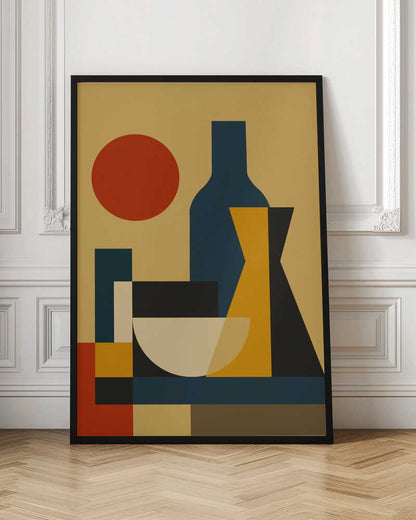 Wall art Geometric Still Life Composition 02