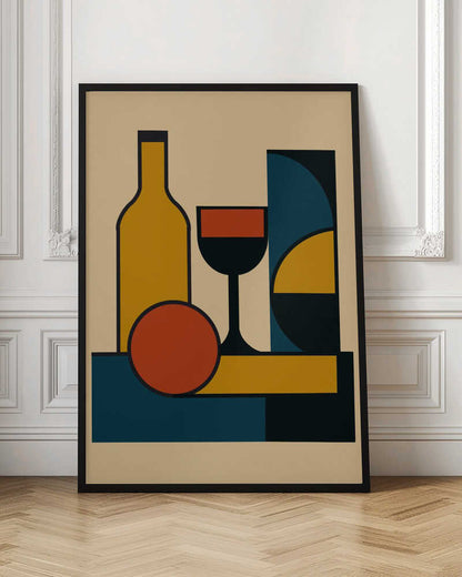 Wall art Geometric Still Life Composition