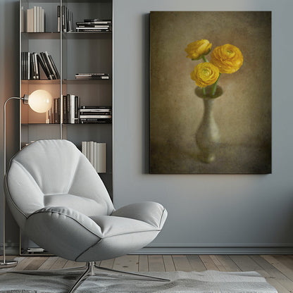  Yellow buttercups Wall Artwork 0