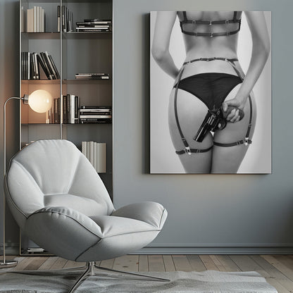  Love's A Loaded Gun Wall Artwork 0