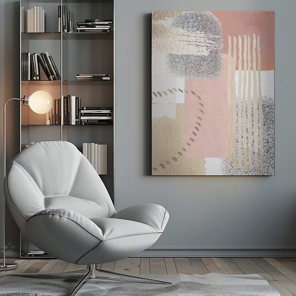  Delicately Pink-1 Wall Artwork 0