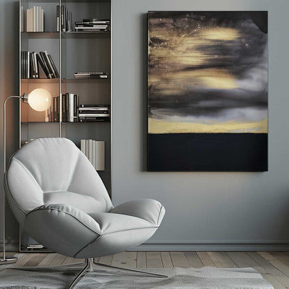 Wall art Black and Gold