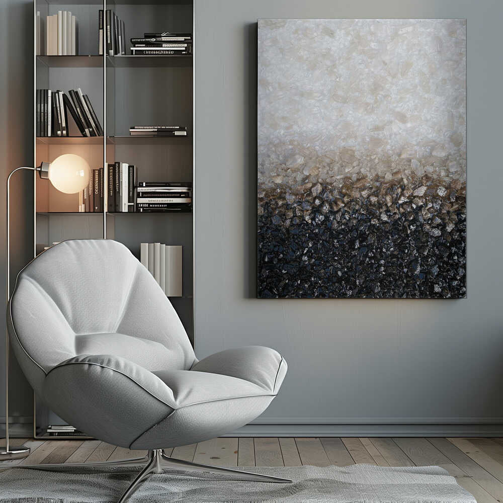 Wall art Smoky Crystal