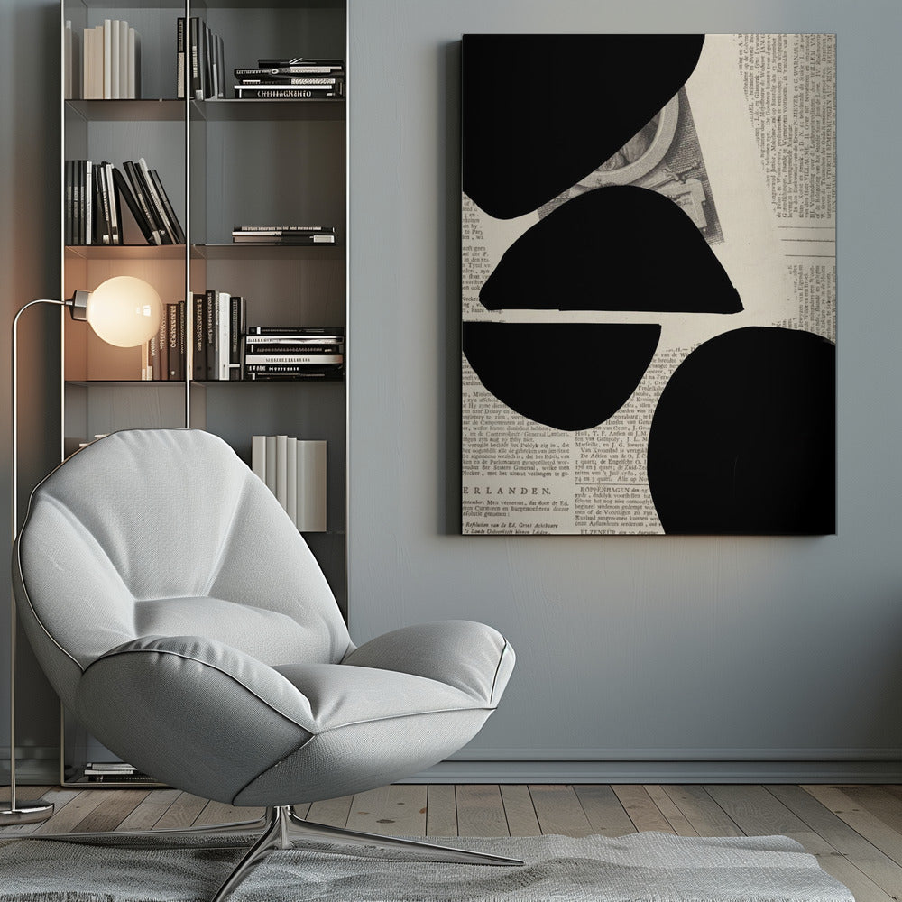  Abstract Paper VIII Wall Artwork 0
