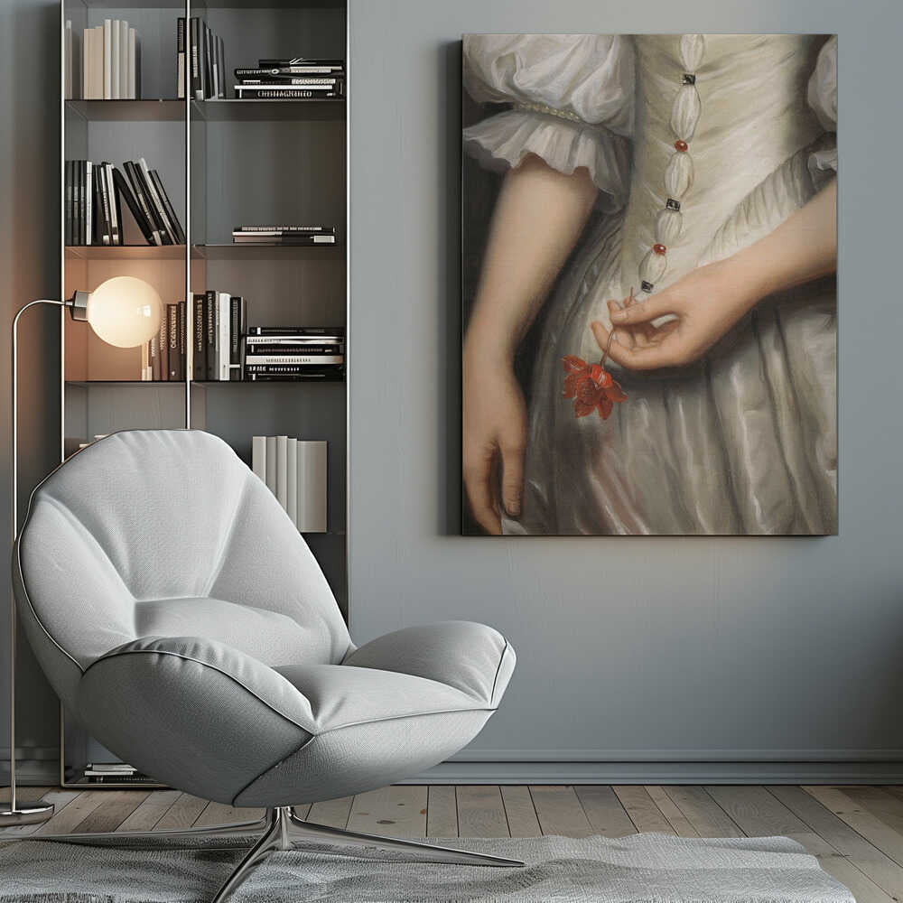 Wall art Baroque Detail Painting