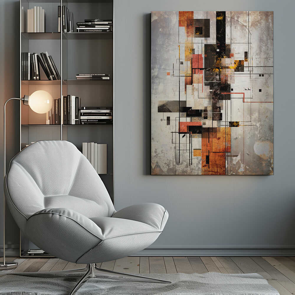 Wall art Geometric Illustration 04