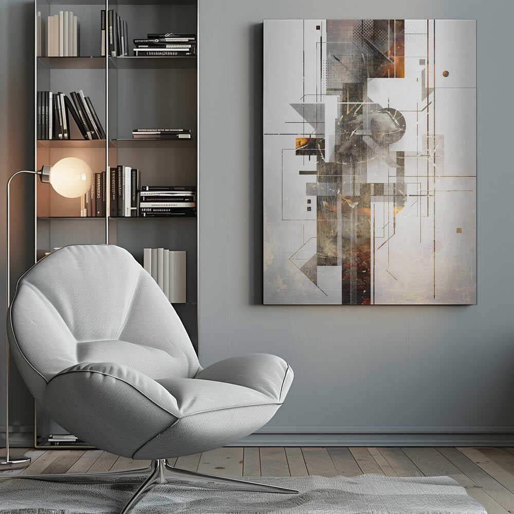 Wall art Geometric Illustration 07