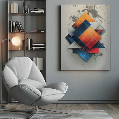 Wall art Geometric Vintage Art 16