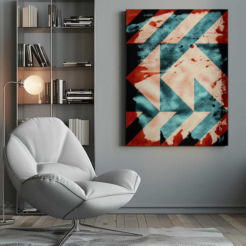 Wall art Abstract Geometric Shapes