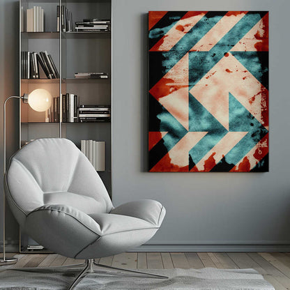 Wall art Abstract Geometric Shapes