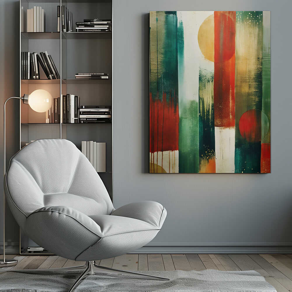 Wall art Chromatic Cascade