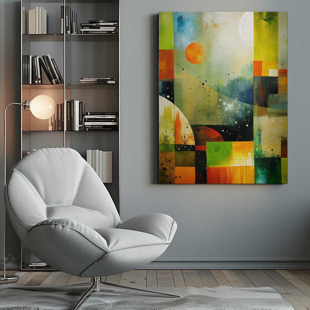 Wall art Ethereal Color Play