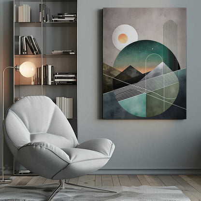 Wall art Celestial Geometry