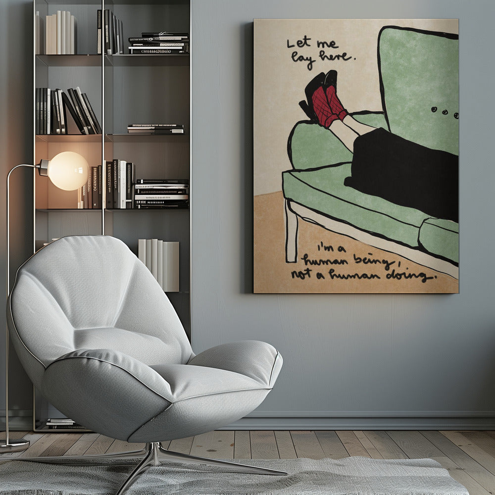  Let me lay here Wall Artwork 0