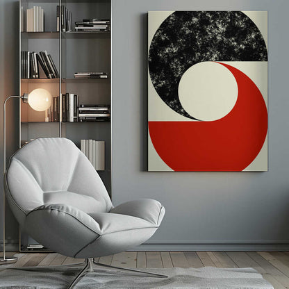 Wall art Contrast Crescents