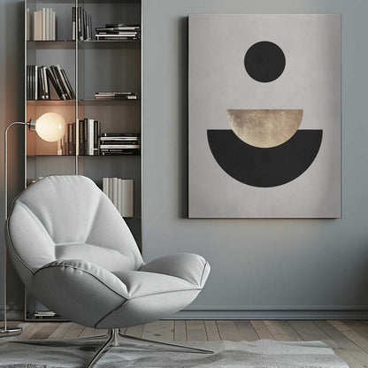 Wall art Lines and circles 24