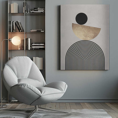 Wall art Lines and circles 20