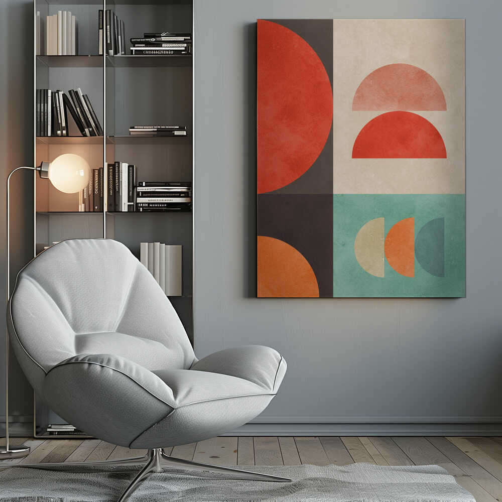 Wall art Circles in harmony 11