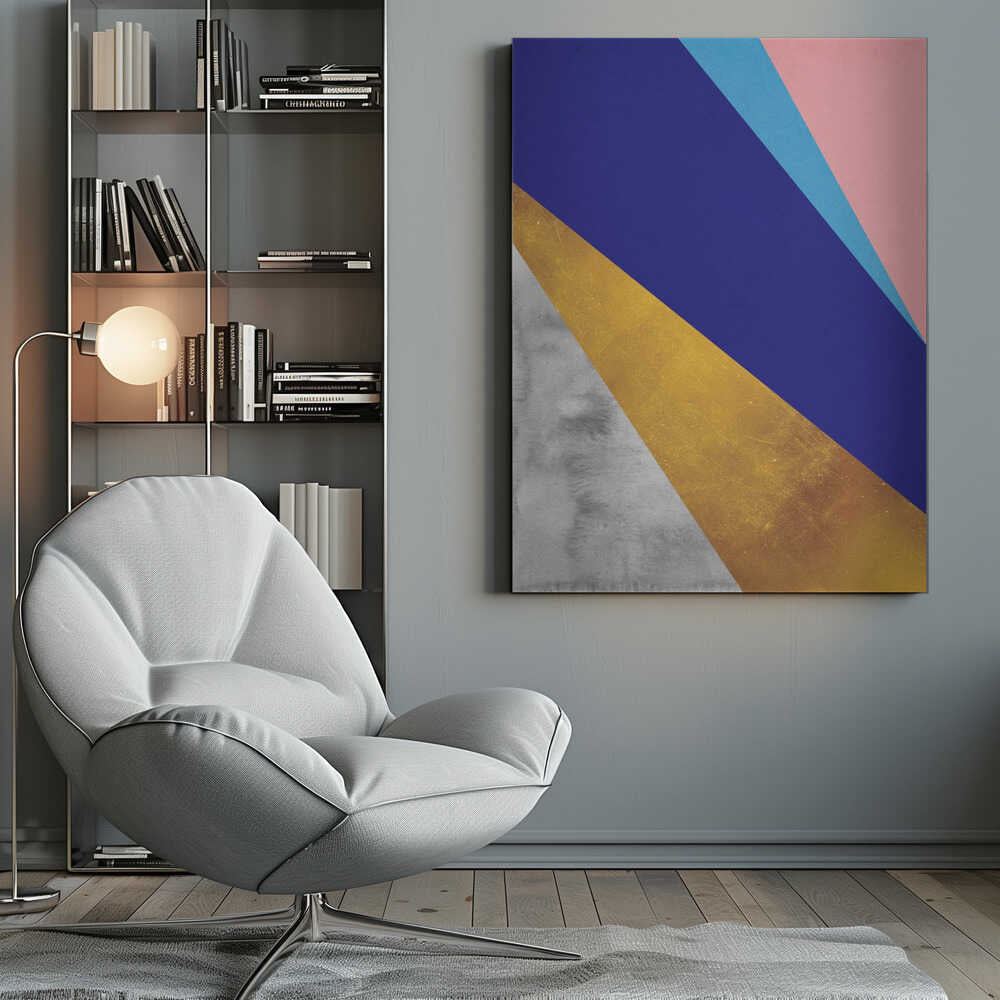 Wall art Texture geometry 3