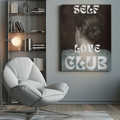 canvas prints Self Love Club No. 10inches- 