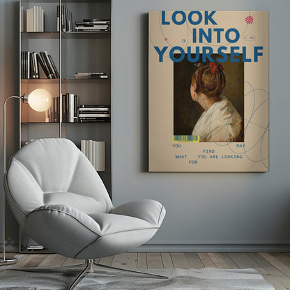 Wall art Look Into Yourself
