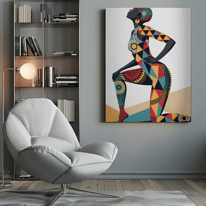 Wall art Ethnic Echoes