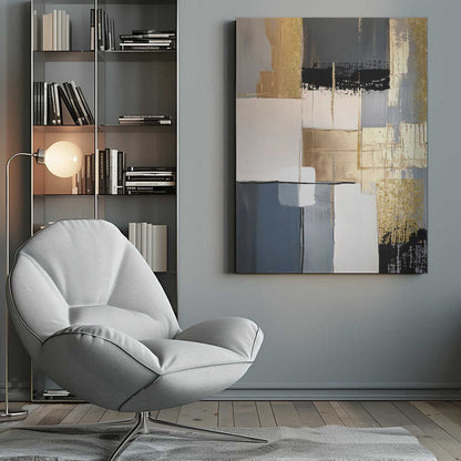 Wall art Golden Greys 2