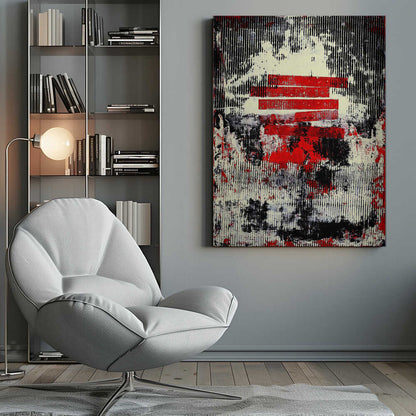 Wall art Stripes of Chaos