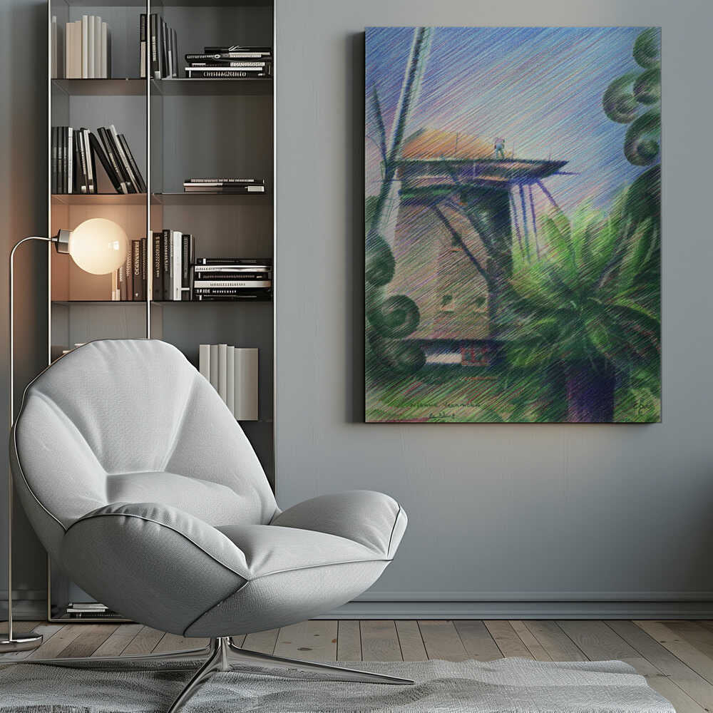 Wall art Nieuwe Veenmolen - 23-09-18