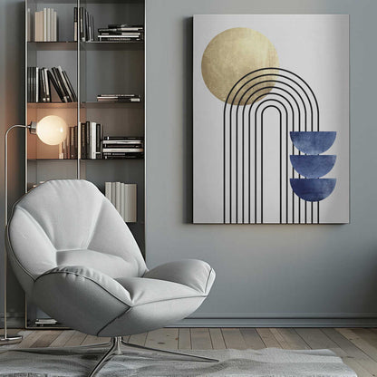Wall art Lines and Circles