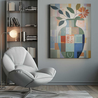 Wall art Abstract Vase