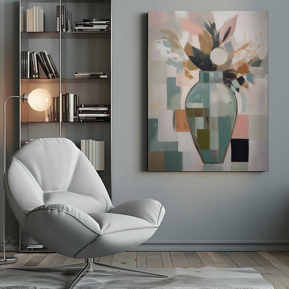 Wall art Abstract Vase
