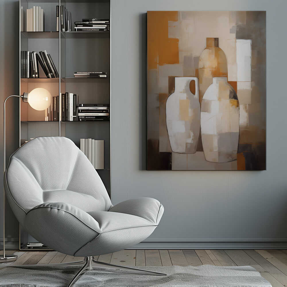 Wall art Abstract Vase