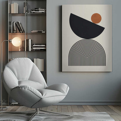 Wall art Balance and Curves