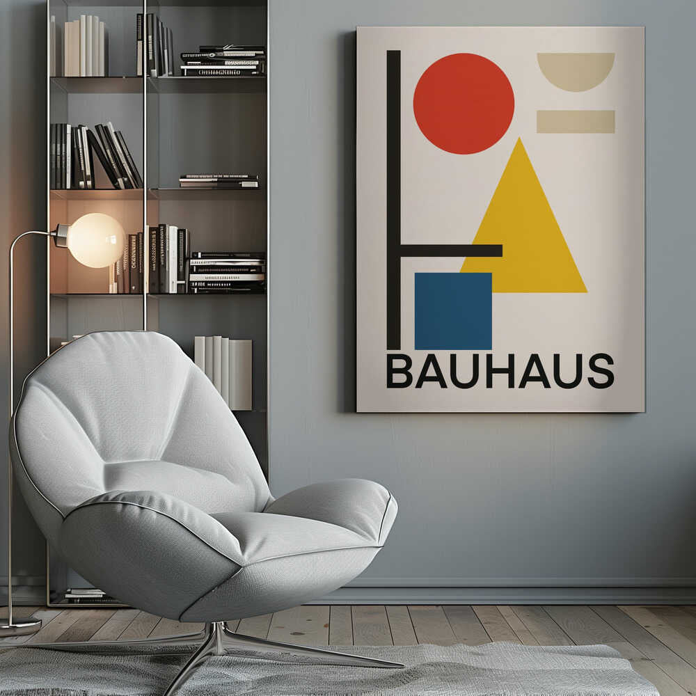 Wall art Geometric Bauhaus Design #2
